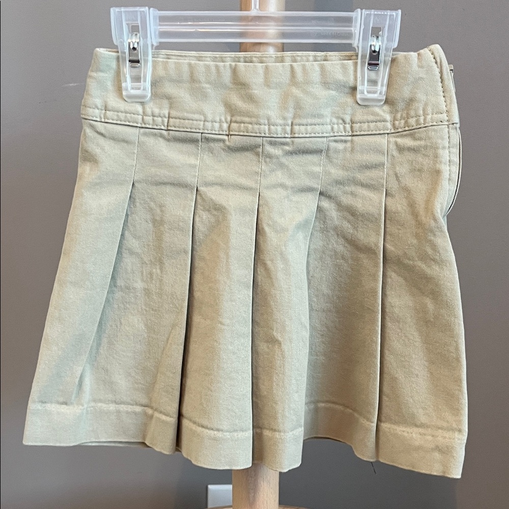 ⭐️⭐️ PICK 5 / $20 Place Girls Light Tan School Skort Size 6 Slim